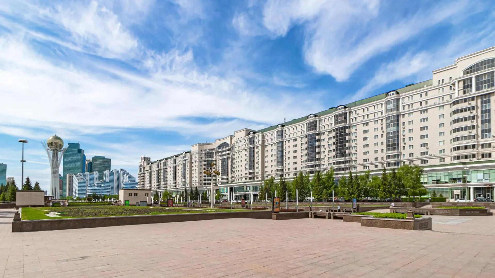 Для Большой Компании С Прекрасным Видом На Байтерек В Жк Нурсая Astana